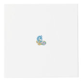 Dot, Sherpa Blue, Golden Sand Design Kubus (Voorkant)