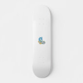 Dot, Sherpa Blue, Golden Sand Design Persoonlijk Skateboard (Voorkant)
