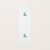 Dot, Sherpa Blue, Golden Sand Design Visitekaartje (Binnenkant ongevouwen)