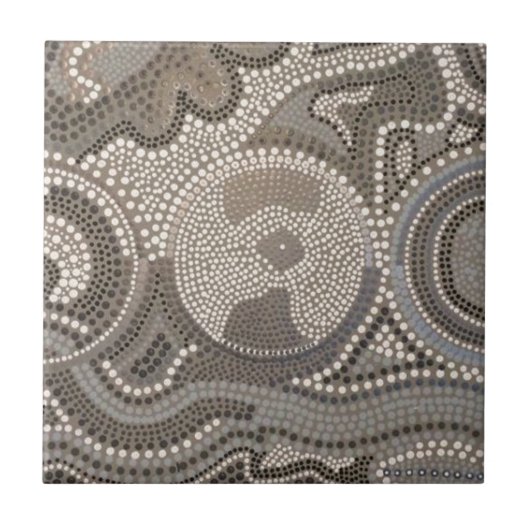 Dot Smart door Gina - Abori-GINA - L geïnspireerde Tegeltje (Voorkant)