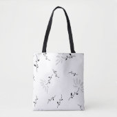 Dot, sneeuwverschuiving tote bag (Voorkant)