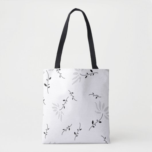Dot, sneeuwverschuiving tote bag (Voorkant)