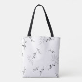 Dot, sneeuwverschuiving tote bag (Achterkant)