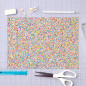 Dot Spots Moderne Kunst Schilderij Decoupage Tissuepapier (Craft)