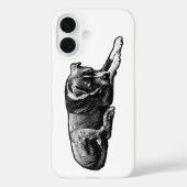 Dot-Texture Dog Case (Achterkant)