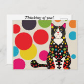 Dot the Cat, Denken aan jou Briefkaart (Voorkant / Achterkant)