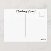 Dot the Cat, Denken aan jou Briefkaart (Achterkant)