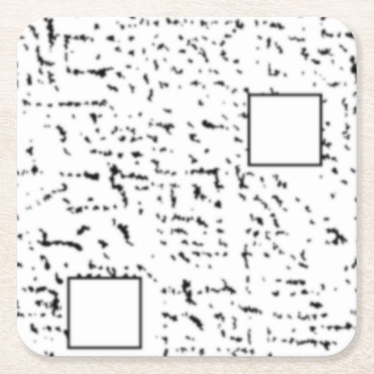 Dot, Vampire Grey Paper Coaster Kartonnen Onderzetters (Voorkant)