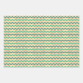 Dot Waves Gestreepte St. Patrick's Day Inpakpapier Vel (Voorkant 2)