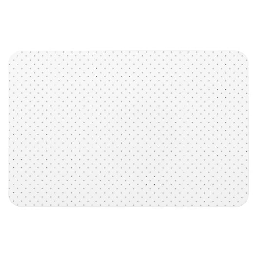 Dot, witte rook magneet (Horizontaal)