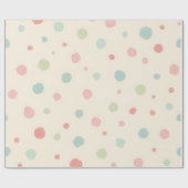 Dot wrapping paper cadeaupapier (Vlak)