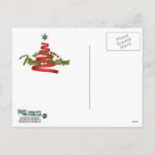 Dot - Yorkshire Terriër - Rodgers Feestdagenkaart (Achterkant)