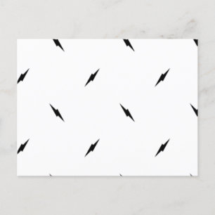 Dot, zwart briefkaart