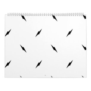 Dot, zwart kalender