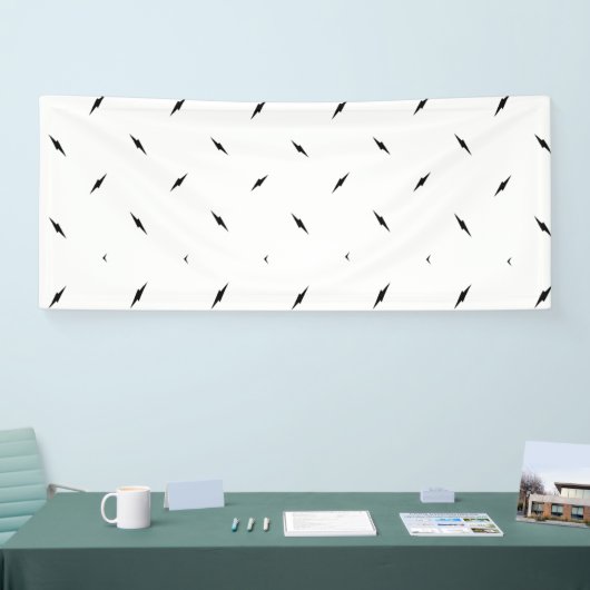 Dot, zwarte banner (Beurs)