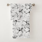 Dot, zwarte Koe Bad Handdoek (Insitu)