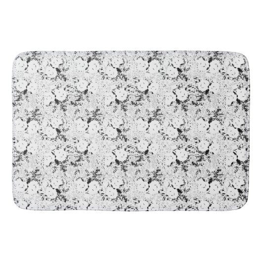 Dot, zwarte Koe Badmat (Voorkant)