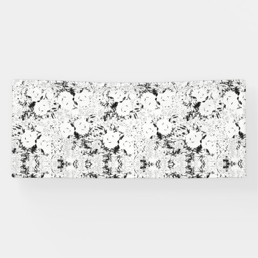 Dot, zwarte Koe banner (Horizontaal)