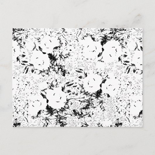 Dot, zwarte Koe Briefkaart (Voorkant)