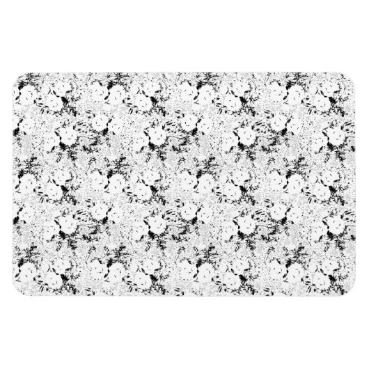 Dot, zwarte Koe Magneet (Horizontaal)