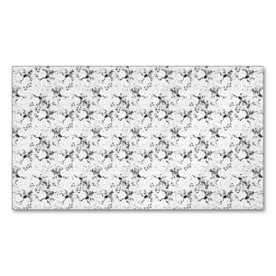 Dot, zwarte Koe Magnetisch Visitekaartje