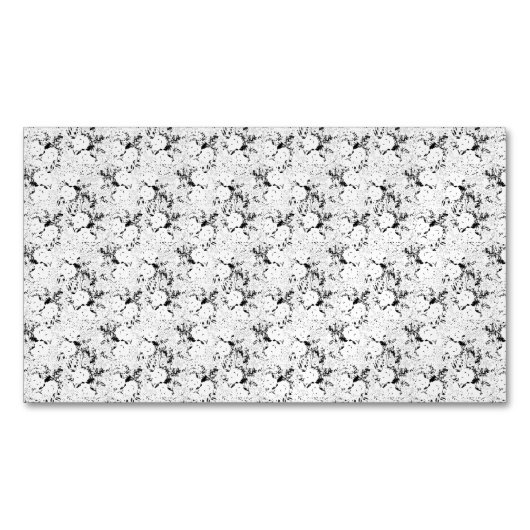 Dot, zwarte Koe Magnetisch Visitekaartje (Voorkant)