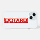 Dotard Stempel iPhone 15 Case (Achterkant horizontaal)