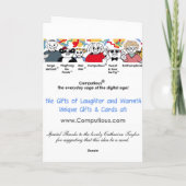 DotComplicated(TM) Wenskaart Kaart (Achterkant)