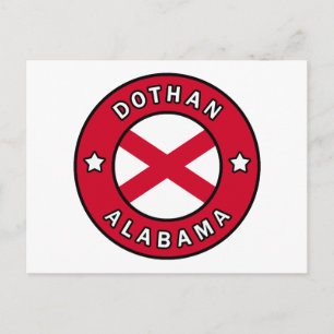 Dothan Alabama Briefkaart