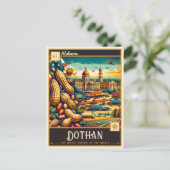Dothan, Alabama |  Briefkaart (Staand voorkant)