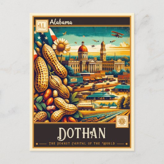 Dothan, Alabama |  Briefkaart (Voorkant)