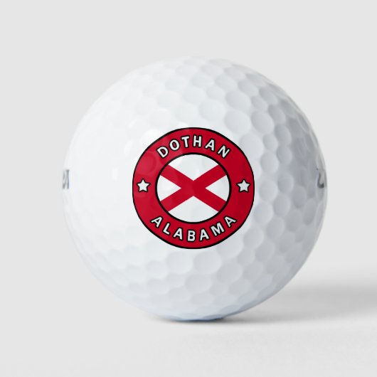 Dothan Alabama Golfballen (Voorkant)
