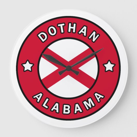 Dothan Alabama Grote Klok (Voorkant)