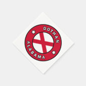 Dothan Alabama Servet (Hoek)