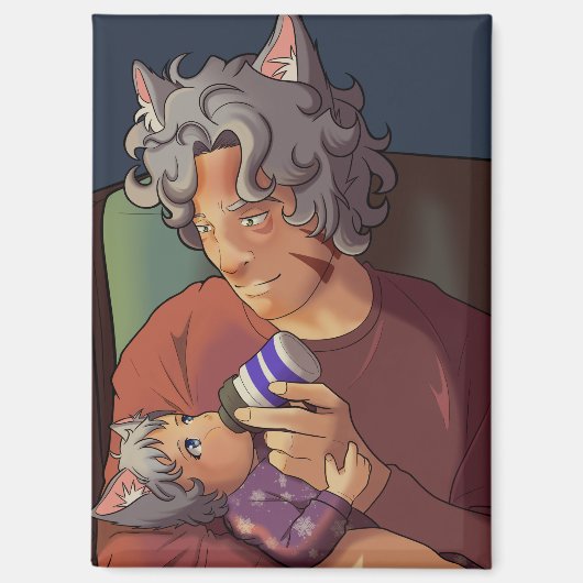 Doting Father Magnet (Voorkant)