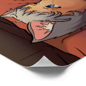 Doting Father Time-Poster Poster (Hoek)