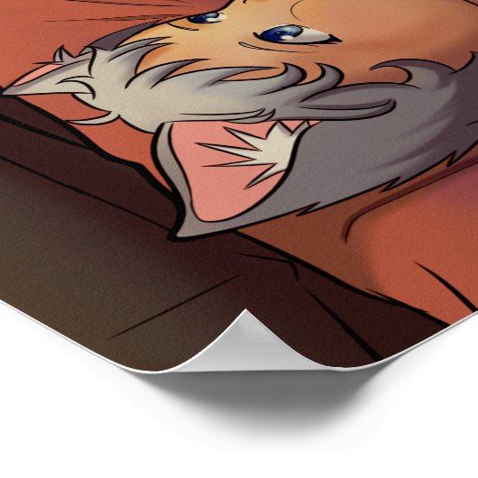 Doting Father Time-Poster Poster (Hoek)