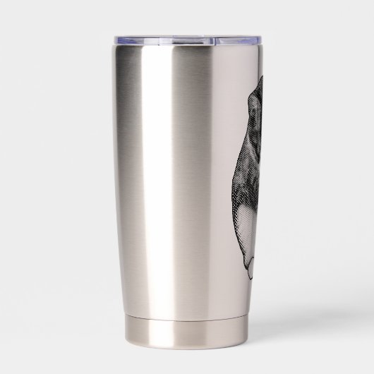 Dotline Glow Hush Geïsoleerde Drinkbeker (Voorkant)