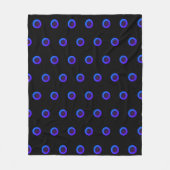dots Fleece Blanket Deken (Voorkant)