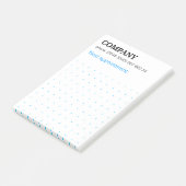Dots Grid Graphical Modern Notes Post-it Klebezett (Schuin)
