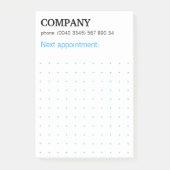 Dots Grid Graphical Modern Notes Post-it Klebezett (Voorkant)