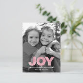 DOTS Holiday Photo Cards Postcard Feestdagenkaart (Staand voorkant)
