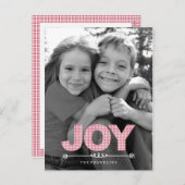 DOTS Holiday Photo Cards Postcard Feestdagenkaart (Voorkant / Achterkant)