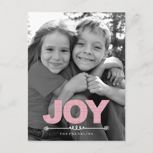 DOTS Holiday Photo Cards Postcard Feestdagenkaart (Voorkant)