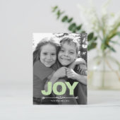 DOTS Holiday Photo Cards Postcard Feestdagenkaart (Staand voorkant)