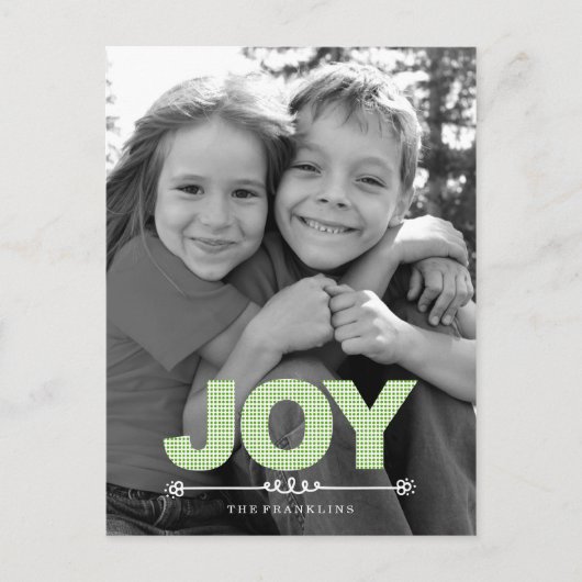 DOTS Holiday Photo Cards Postcard Feestdagenkaart (Voorkant)