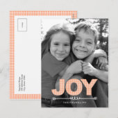 DOTS Holiday Photo Cards Postcard Feestdagenkaart (Voorkant / Achterkant)