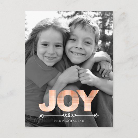 DOTS Holiday Photo Cards Postcard Feestdagenkaart (Voorkant)