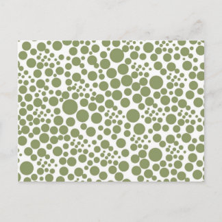 dots punkte polka retro kreise tupfer tupfen 70er briefkaart