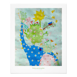 Dotsie en Daughter Foto Afdruk